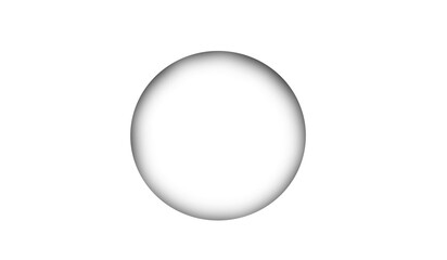 Minimal floating circle outline pattern with soft shadows on white background. Clean abstract round shape layout ideal for UI, web design, branding, posters, and backgrounds.