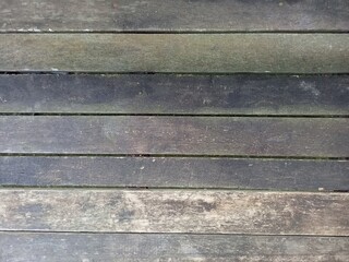 Old Weathered Dark Wooden Planks Textured Background
