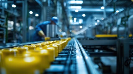 production expert collaborating with teams to align production goals with supply chain needs