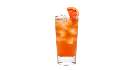 Paloma Cocktail PNG Refreshing Grapefruit Highball Drink with Ice and Garnish, Transparent...