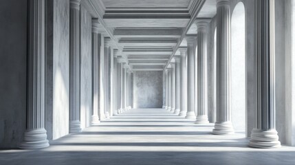 Fototapeta premium Grand Colonnade Interior