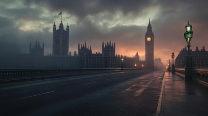 London at Dawn