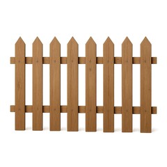 Classic wooden fence offering privacy and backyard charm.