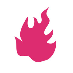 Colorful fire