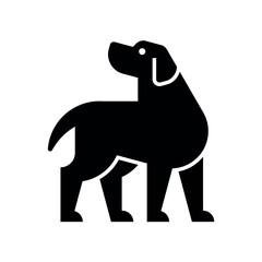 Dog Logo. Icon design. Template elements
