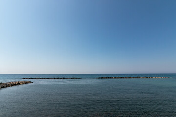 Sea and beach -Mediteranian sea -full frame view