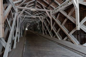 Old Rhine Bridge, Vaduz - Liechtenstein