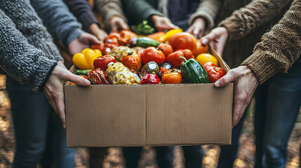 Community food donation