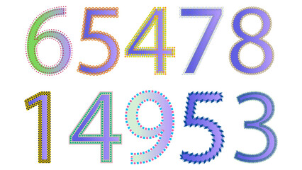 Elegant Gold Floral Numbers – Luxurious Botanical Design
hand drawn alphabet