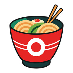 Japanese ramen cup