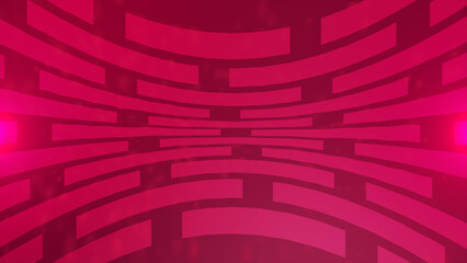 3D rotating stripes simple and elegant background, Magenta red 3d background
