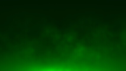 Green color smoke moving upwards , moving dust or fog in air concept background