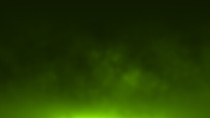 Lime green color smoke moving upwards , moving dust or fog in air concept background