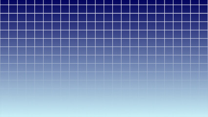 Simple and classy square pattern grid looped background, white and blue gradient background