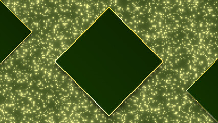 Simple and modern luxury golden lines Lime green background, minimal background
