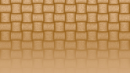 Simple and classy square thread pattern grid looped background, Orange gradient background