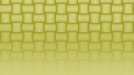 Simple and classy square thread pattern grid looped background, Yellow gradient background