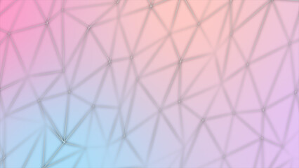 Simple and elegant low poly minimal geometrical background, colorful gradient background
