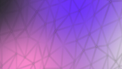 Simple and elegant low poly minimal geometrical background, colorful gradient background