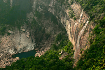 view of the mountains