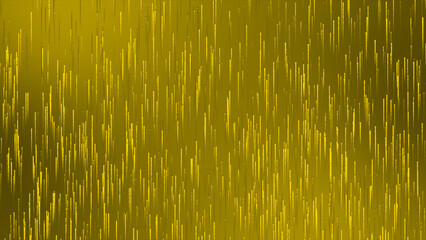 Yellow glitter particles moving upwards direction particles background