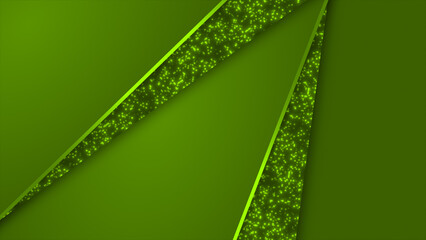 Simple and modern luxury Lime green lines over Lime green background, minimal futuristic luxurious...