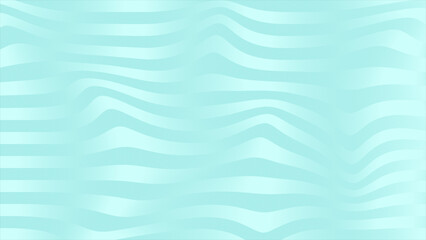 Obraz premium Simple and elegant Cyan color parallel stripes background, clean and bright business background