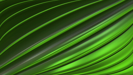 Hi-tech Lime green color neon diagonal stripes technological background