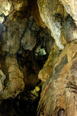 inside the cave