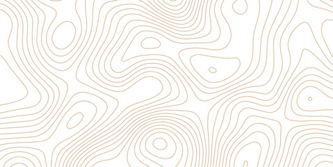 Fototapeta premium Abstract Topographic Pattern contour line map. Luxury gold abstract line art on transparent background image.