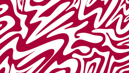 red and white abstract background swirl seamless pattern
