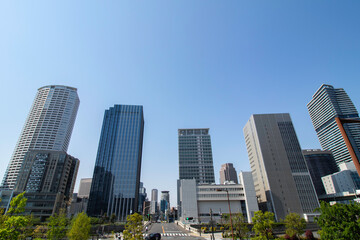 大阪駅周辺の風景
