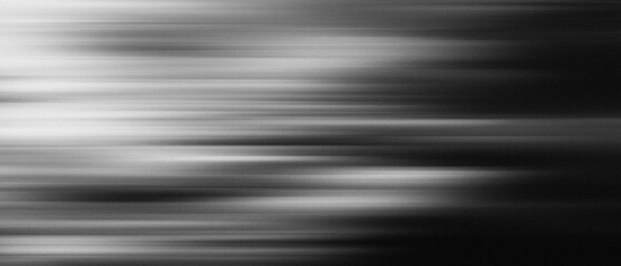 abstract Monochrome black and white light beam gradient, soft motion blur grain noise texture. moody cinematic overlay, analog retro grayscale, banner header poster website background.