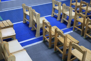 Preschool furniture.
