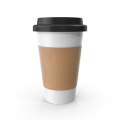 Perfect Coffee Cup, Design Mockup for Branding transparent background png