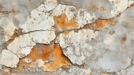 Obraz premium Cracked weathered wall