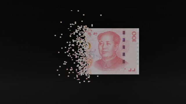 China yuan currency bank destroy value from inflation explode loss crisis wealth problem tax falling debt loss finance damage wealth revised edition.