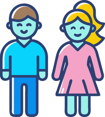 male-and-female-in-a-family-icon-set