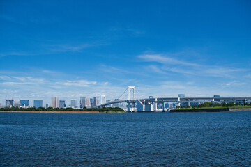 Obraz premium お台場海浜の風景