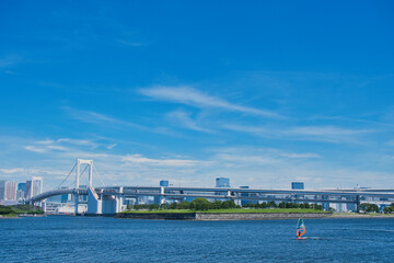 お台場海浜の風景