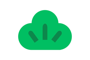 和風　松　グリーン　グラフィック素材