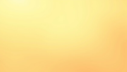 Soft yellow gradient background with warm light and smooth texture creates gentle and calming atmosphere for design projects