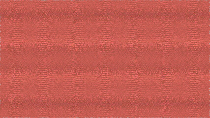 Fototapeta premium Coral red mosaic design with abstract geometric tile background