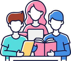 male-and-female-students-studying-together