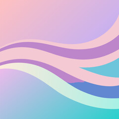 Pastel Gradient Flow Background Illustration Representing Soft Colors, Smooth Transitions, and Modern Design
