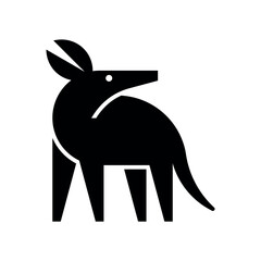 Aardvark Logo. Icon design. Template elements
