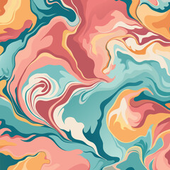 Marbled Watercolor Background Featuring Fluid, Abstract, and Elegant Color Blending for Artistic and Decorative Designs