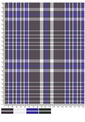 Check fabric textile pattern  texture for woven fabric