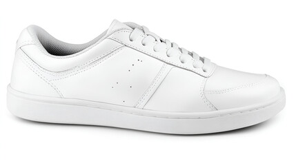 White isolated athletic sneakers pair for sport and running