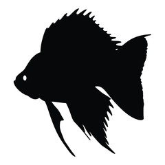 Galloping Horse Silhouette Vector Graphic Design Art